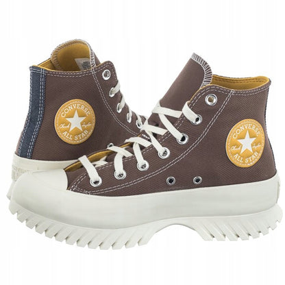 Converse CTAS Lugged 2.0 Hi Damen High Top Sneakers Braun