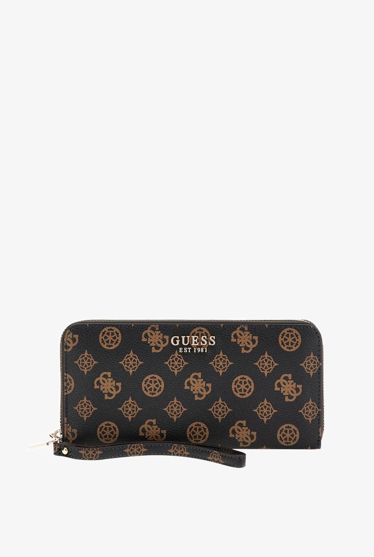 Guess Laurel SLG Mocha Logo portfel - duży